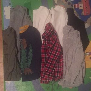 Boys 4T long sleeve lot
